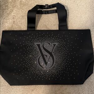 Brand New Victoria Secret Bling Satin Tote